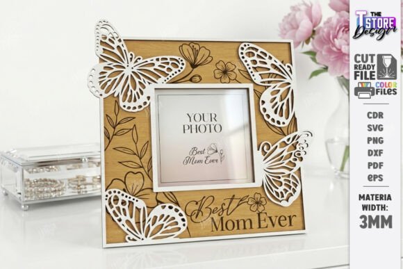 Mothers Day Photo Frame Laser 1450185 Creativo Digital